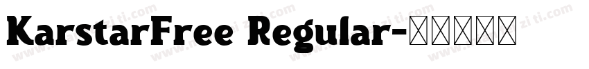 KarstarFree Regular字体转换